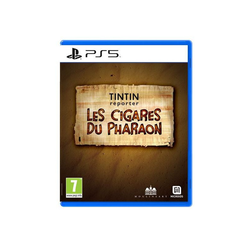 TINTIN REPORTER LES CIGARES DU PHARAON - PS5