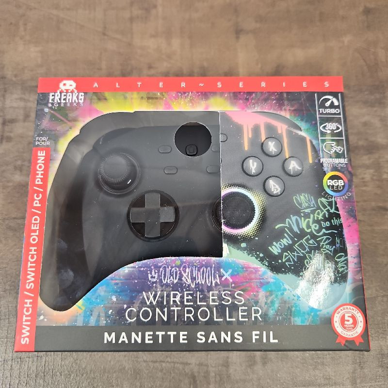 MANETTE SANS FIL RGB POUR SWITCH / PC