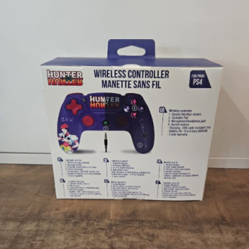 MANETTE PS4 COMPATIBLE FREAKS AND GEEKS HUNTER  X HUNTER VIOLET