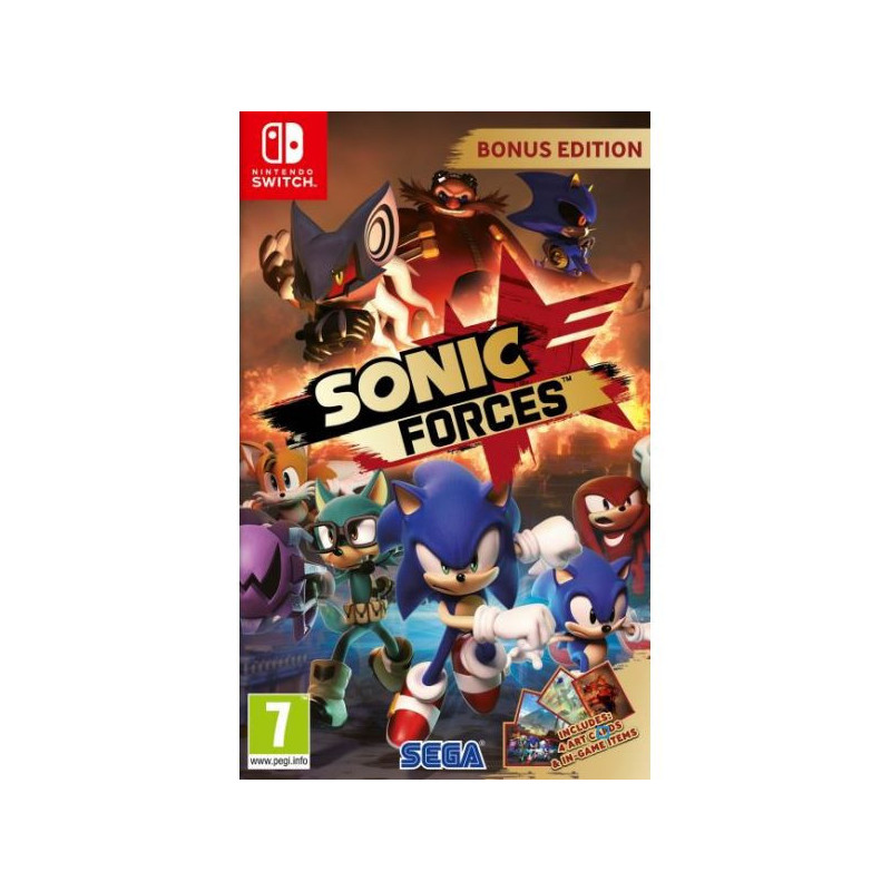 SONIC FORCES EDITION BONUS NINTENDO SWITCH