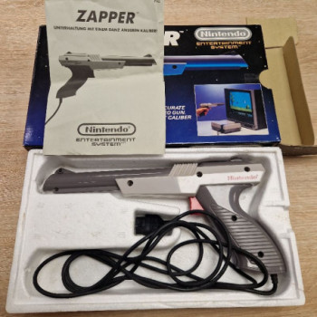 ZAPPER NES BOITE+NOTICE