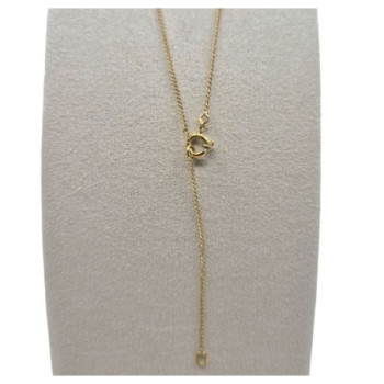 COLLIER + PENDENTIF OR JAUNE 18CT 2.64GR