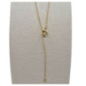 COLLIER + PENDENTIF OR JAUNE 18CT 2.64GR