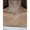 COLLIER + PENDENTIF OR JAUNE 18CT 2.64GR