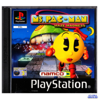 MS. PAC-MAN MAZE MADNESS - PS1