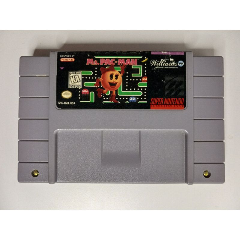 MS. PAC-MAN - SNES SANS BOITE