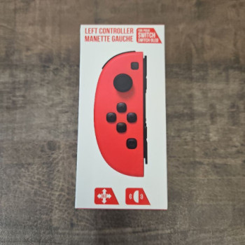 MANETTE TYPE JOY CON SWITCH  GAUCHE ROUGE