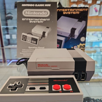 NINTENDO NES CLASSIC MINI EU CONSOLE RETRO GAMING GRAY EN BOITE