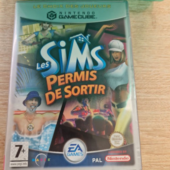 LES SIMS PERMIS DE SORTIR GAMECUBE