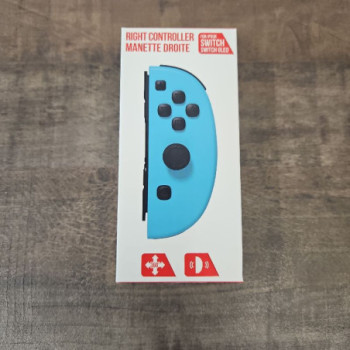 MANETTE TYPE JOY CON SWITCH  DROITE BLEU