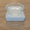 CENDRIER VERRE TRANSPARENT