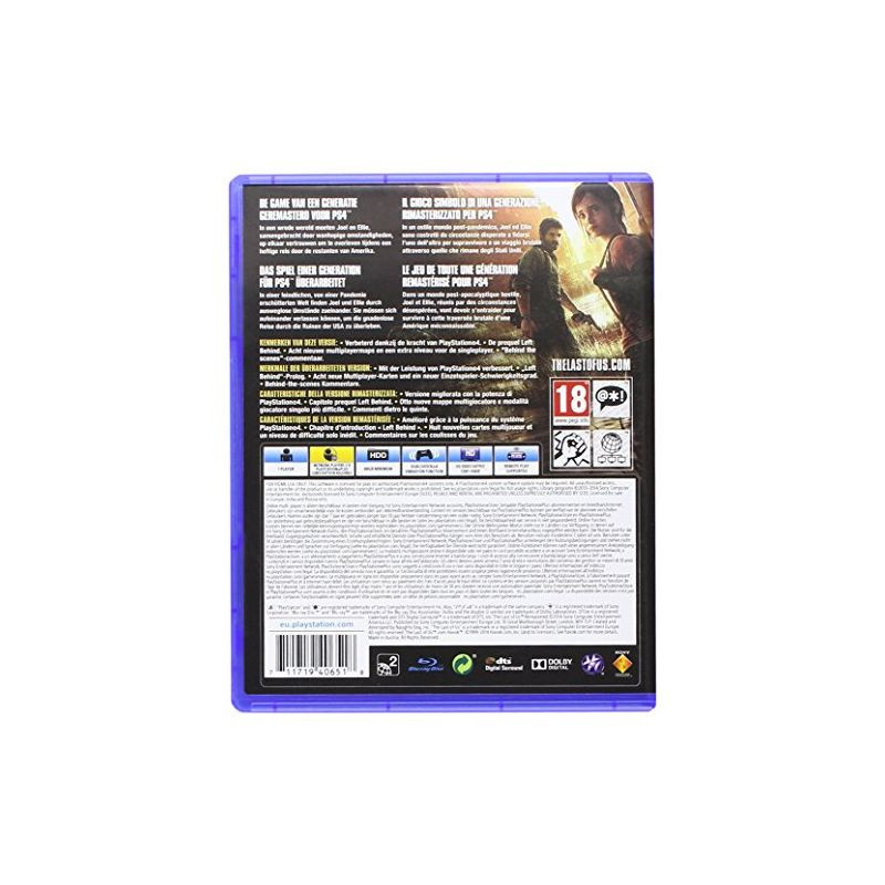 THE LAST OF US REMASTERED - PS4 THE LAST OF US REMASTERED - PS4