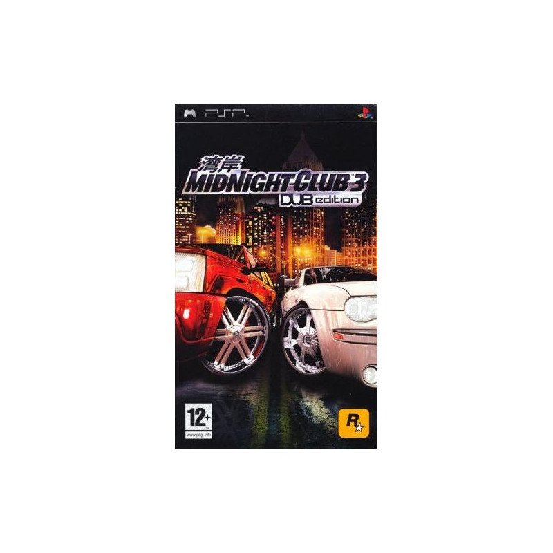 MIDNIGHT CLUB 3 DUB EDITION - PLATINUM - PSP