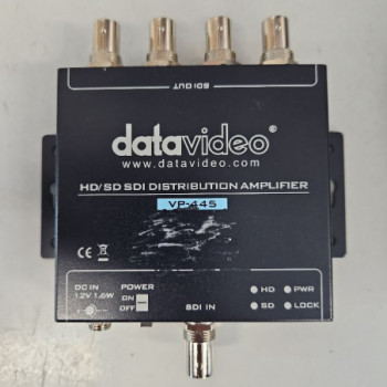 DATAVIDEO VP-445 1 IN 4 OUT HD SD-SDI DISTRIBUTION AMPLIFIER