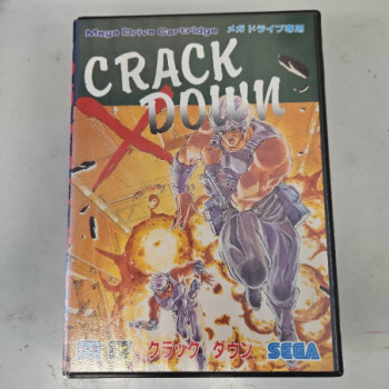 CRACK DOWN MEGADRIVE VERSION JAP