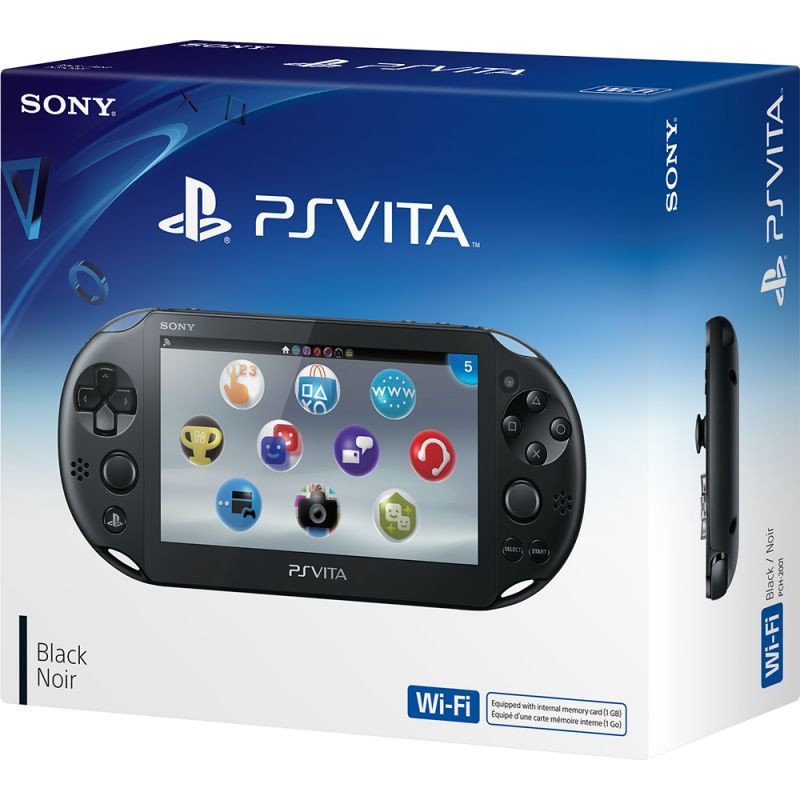 CONSOLE SONY PS VITA WIFI CRYSTAL BLACK EN BOITE