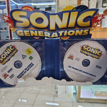 SONIC GENERATIONS DVD + CD AUDIO