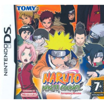 NARUTO NINJA COUNCIL EUROPEAN VERSION - DS