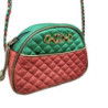 SAC GUCCI TRAPUNTATA LEATHER CROSSBODY BAG RED