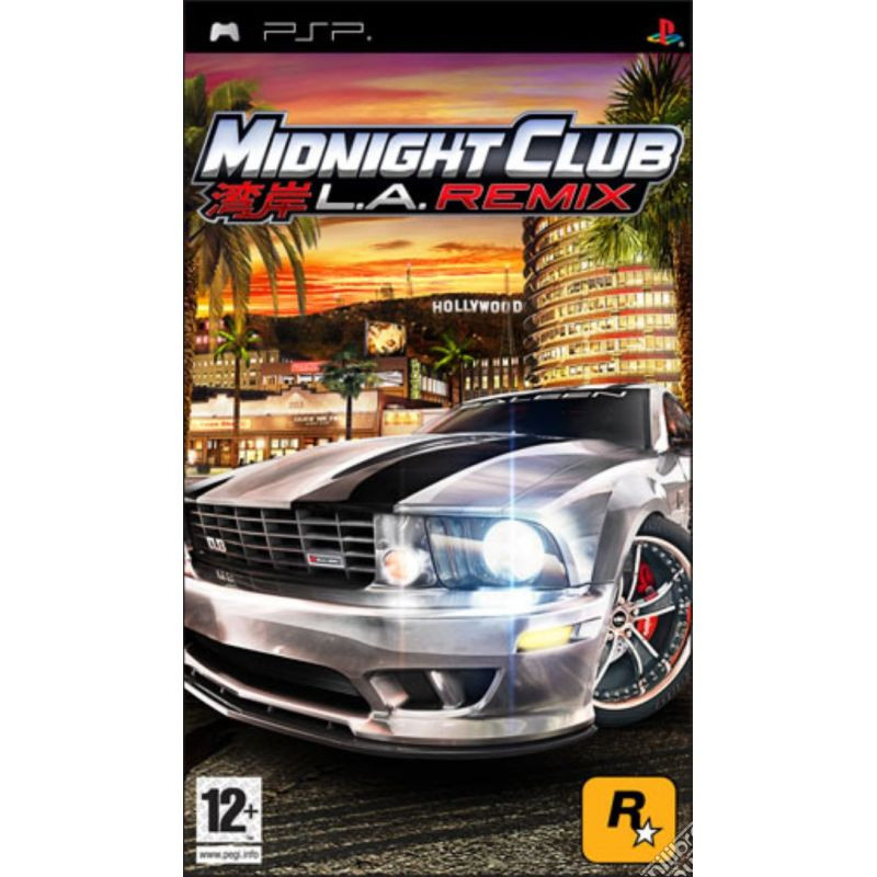 MIDNIGHT CLUB LA REMIX PSP