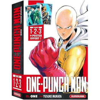 COFFRET ONE-PUNCH MAN : TOMES 1 2 ET 3 BY YUSUKE MURATA PAPERBACK   INDIGO CHAPTERS