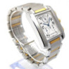 CARTIER TANK FRANCAISE 2303 OR/ACIER 29X36MM