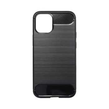 COQUE CARBON CASE VOOR IPHONE 12 / 12 PRO - NOIR