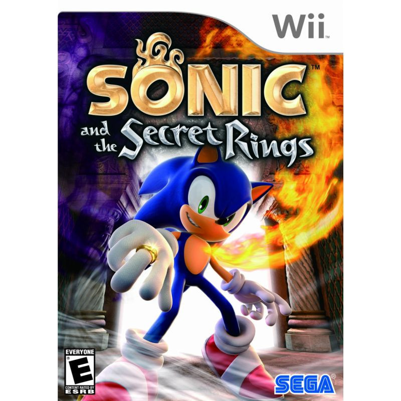 SONIC AND THE SECRET RINGS - WII