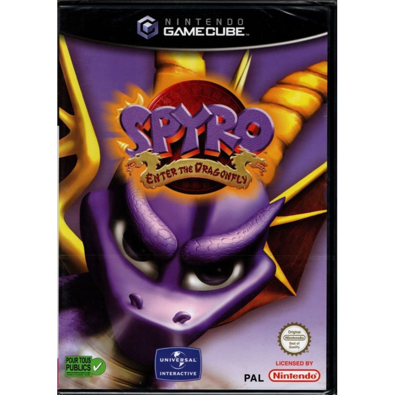 SPYRO - ENTER THE DRAGONFLY - GAMECUBE