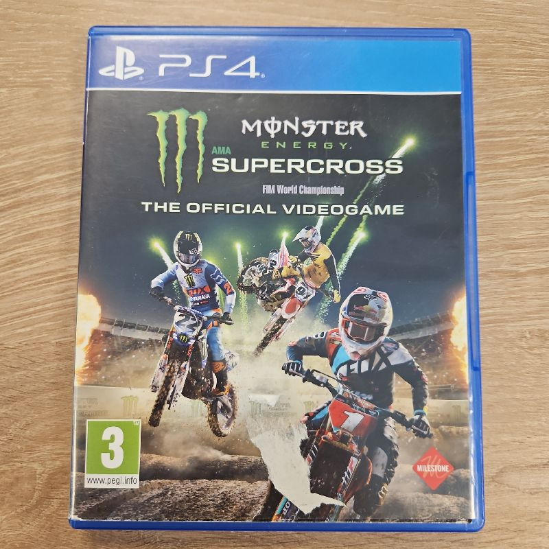 MONSTER ENERGY SUPERCROSS THE OFFICIAL VIDEOGAME - PS4