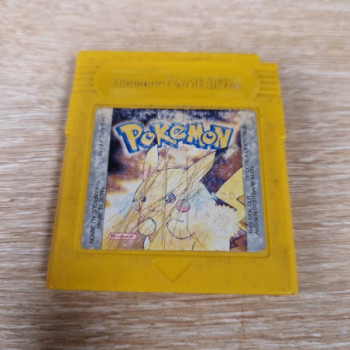 POKEMON JAUNE JEU GAMEBOY SANS BOITE