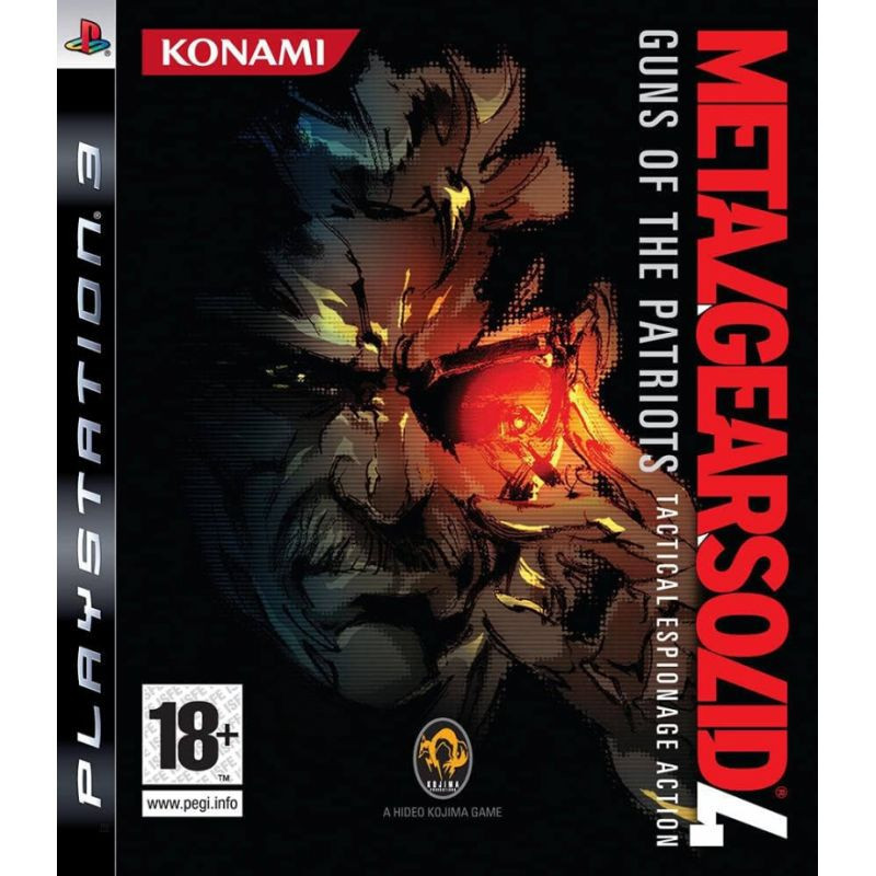 METAL GEAR SOLID 4 GUNS OF THE PATRIOTS - PS3