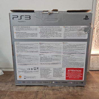 CONSOLE SONY PS3 SLIM 300GB AVEC BOITE