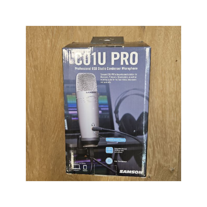 SAMSON C01U PRO USB STUDIO CONDENSER MICROPHONE