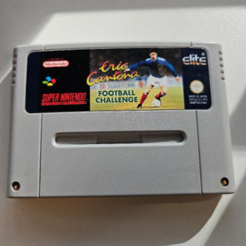 ERIC CANTONA FOOTBALL CHALLENGE SNES