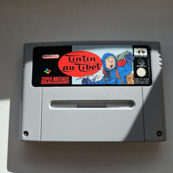 TINTIN AU TIBET SUPER NES