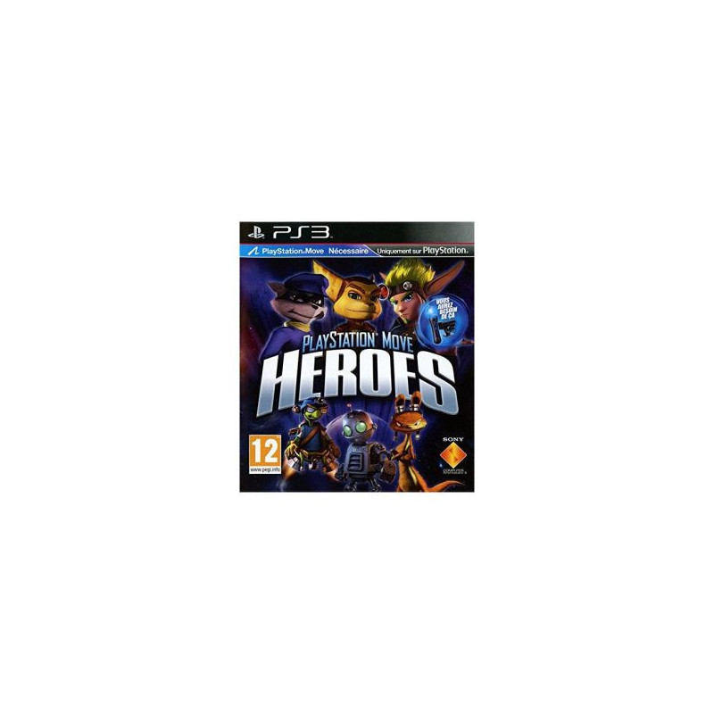 PLAYSTATION MOVE HEROES PS3 - PS MOVE REQUIRED