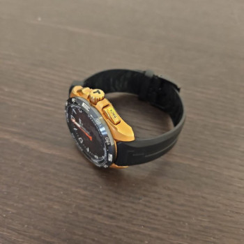 TISSOT T-TOUCH CONNECT SOLAR ROSE GOLD CASE BLACK