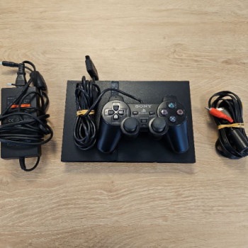 CONSOLE PS2 SLIM EN BOITE + CARTE MEMOIRE 8MB