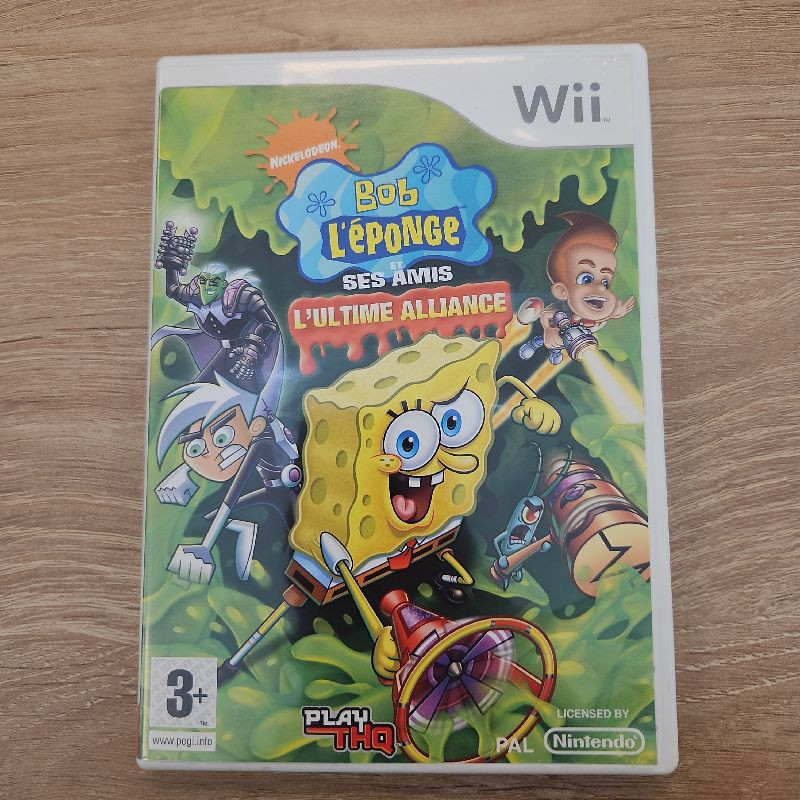 JEU WII BOB L EPONGE ET SES AMIS