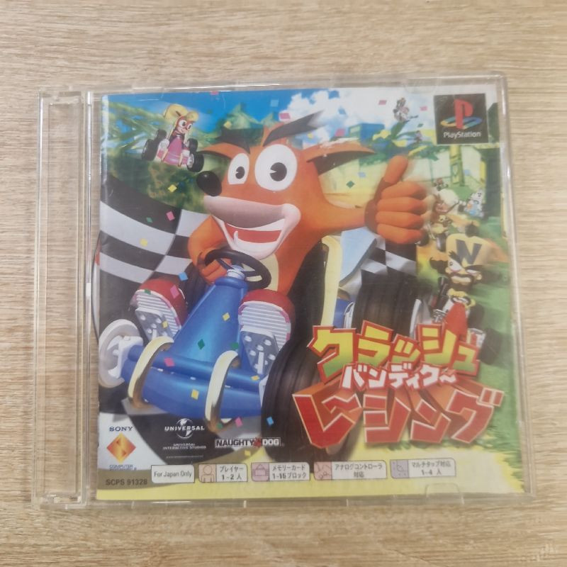 CRASH BANDICOOT RACING PS1 (IMPORT JAP)