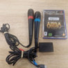 SINGSTAR ABBA PS2 + 2 MICROS + ADAPTATEUR USB