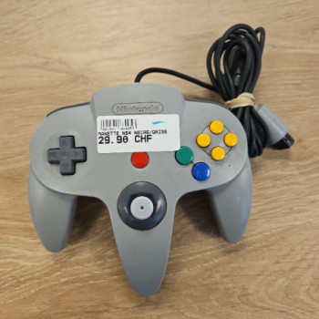 MANETTE N64 NOIRE/GRISE