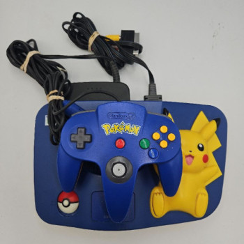 CONSOLE N64 EDITION PIKACHU + MANETTE