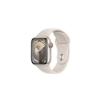 APPLE WATCH SERIES 9 GPS + CELL 41MM STARLIGHT ALUMINIUM CASE  M/L