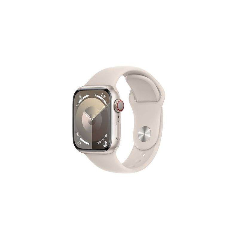 APPLE WATCH SERIES 9 GPS + CELL 41MM STARLIGHT ALUMINIUM CASE  M/L