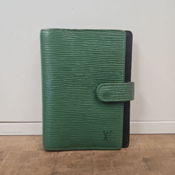 LOUIS VIUTTON AGENDA CUIR EPI VERT