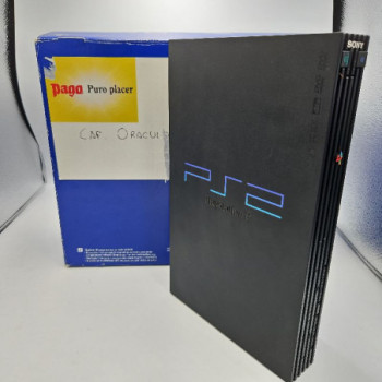 CONSOLE PLAYSTATION 2 FAT PS2 NOIR