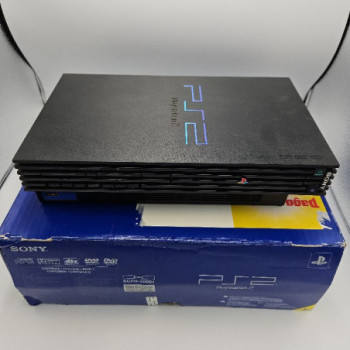 CONSOLE PLAYSTATION 2 FAT PS2 NOIR