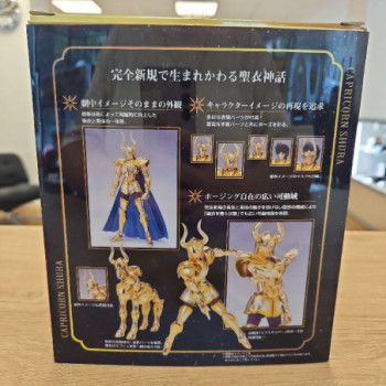 BANDAI TAMASHII NATIONS CAPRICORN SHURA SAINT SEIYA SAINT CLOTH MYTH EX ACTION FIGURE